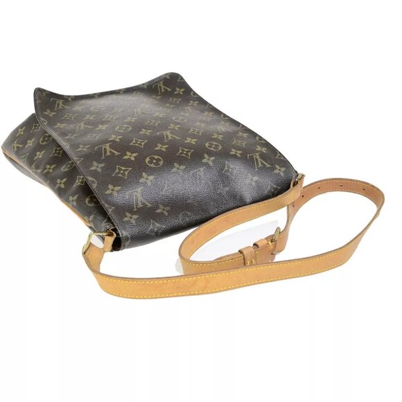 LOUIS VUITTON Musette Shoulder Bag Monogram Leather Brown Spain - Picture 5 of 16